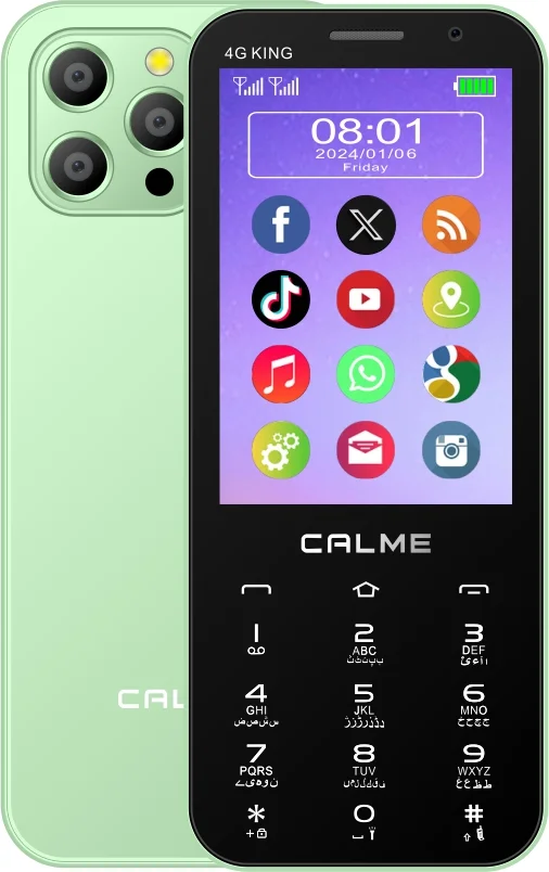 Calme 4G Green
